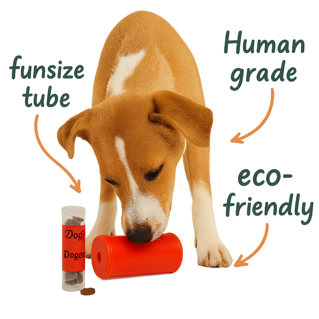FUNSIZE TREAT TUBES YOUR DOG WILL LOVE