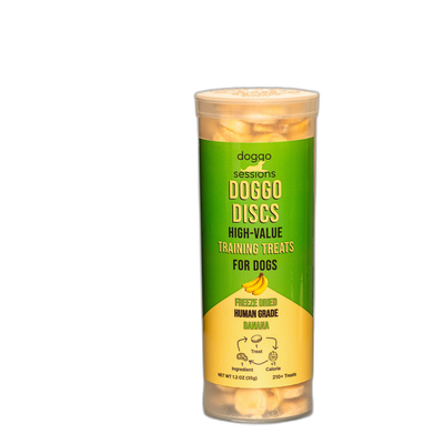 Doggo Discs Banana / Barrel - 210+ treats