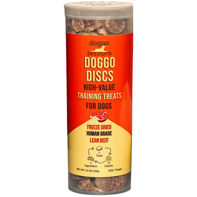 Doggo Discs Beef / Barrel - 210+ treats