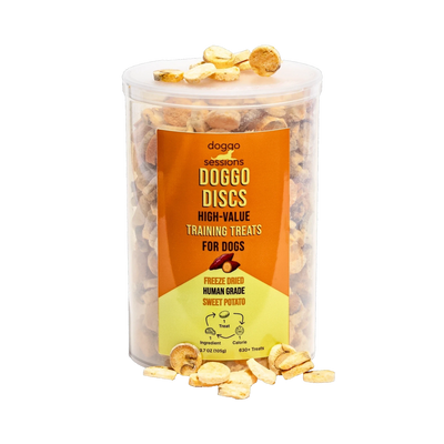 Doggo Discs Sweet Potato / Keg - 630+ treats